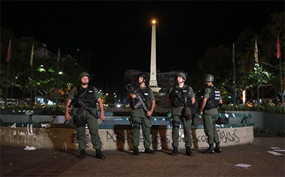 Muerte de un oficial venezolano en estado Aragua